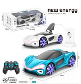 11 Channels New Energy Concept Remote Control Drift Car Station Unique Spray Cool RC Car 4x4 Electric Remote Control Car